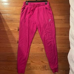 FUSHIA PINK Gym shark joggers